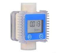 Medidor de flujo digital con sensor de flujo de agua K24, precisión de pantalla digital, datos de flujo en tiempo real y volumen acumulado, para diésel, urea, agua, aceite
