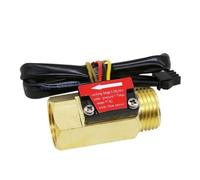 Medidor de flujo digital de alta precisión Caudalímetro YF-B2 Con Rosca Macho G1/2", 1-25 L/min, Interruptor De Sensor Flujo Agua, CC 5-18V