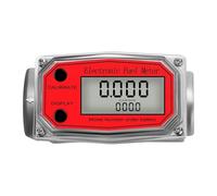 Medidor de flujo digital de alta precisión Medidor De Flujo Combustible 1 Pulgada, 2,3-3,3 V, LCD Digital Con Herramientas Medición Contador