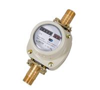 Medidor de flujo digital Medidor de flujo de gas de raíces de alta precisión, mecánico, for gas natural, oxígeno, biogás, GLP, caudalímetro de desplazamiento positivo de grado industrial de 1"