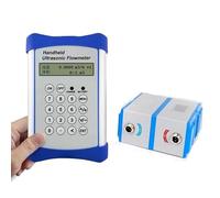 Medidor de flujo digital Medidor de flujo ultrasónico portátil TUF-3000L DN15-DN6000 Caudalímetro for agua, aceite y diésel Probador de velocidad de líquidos Batería incorporada(TUF-3000L TL-1)