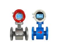 Medidor de flujo electromagnético for aguas residuales, tipo integrado, con tubería revestida PTFE, medidor líquido RS485, salida pulsos 4-20 mA, DN10-50(DN25-normal)