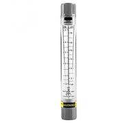 Medidor de flujo líquido, LZM-15G tipo rotor acrílico, medidor de caudal de agua de alta precisión, 0,5-5 GPM y 1,8-18 LPM, rosca interna de 1/2 pulgada