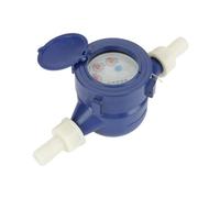 medidor de flujo, Medidor de agua flujo, medidor fría 15 mm y 1/2 pulgada for uso doméstico jardín Herramienta medición mesa húmeda