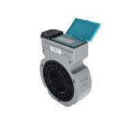 Medidor de flujo, Medidor de agua ultrasónico alimentado por batería DN50 DN65 DN80 DN100 DN125 DN150 mm Caudalímetro digital RS485 IP68 Tipo sándwich(DN50)