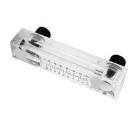 Medidor de flujo montado en panel Medidor de flujo de rotor de panel de agua líquida adecuado for precisión de filtración de de purificación de agua