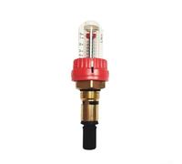 Medidor de flujo múltiple de calefacción por suelo radiante, monitor de flujo visual y regulador para lograr una mejor distribución del calor y optimización del sistema (3/8)