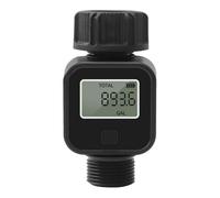 Medidor de Flujo para Manguera de Jardín,Pantalla Digital de Precisión | Medidor de Caudal en Galones y litros | para Riego de Jardín, Patio, Césped, Granja y Autocaravana
