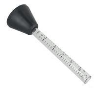 Medidor de flujo para MIG para soplete soldador TIG para - Probador de flujo de gas argón con escala transparente 0-25 L/min, compatibilidad para aplicaciones de soldadura industrial