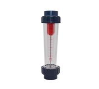 Medidor de flujo rotámetro serie de tubos plásticos de pegamento LZS-80, medidor de flujo de agua de área Variable(12-80 m3PH)