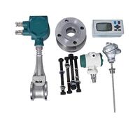 Medidor de flujo tipo dividido con compensación temperatura y presión for aceite térmico aire comprimido Ensayos no Destructivos(DN100)