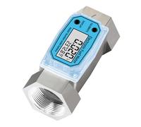 Medidor De Flujo, Turbina Digital Portátil, Líquido Electrónico Acero Inoxidable, Indicador PCB Estable Y Eficiente(1.5 inch)