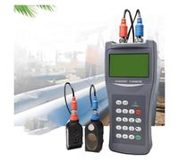 Medidor de flujo ultrasónico manual, medidor de velocidad Digital de tiempo de tránsito medidor de flujo ultrasónico, TDS-100H-M1/M2+S1/2 medidor de flujo de agua medidor de flujo Digital DN15-100mm