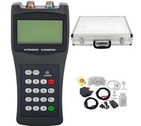 Medidor de Flujo ultrasónico portátil, con transductores de Abrazadera S1/M2/TL-1, 100-240 V, para tuberías de DN15 a 6000 mm de diámetro. M2(DN50~DN700)