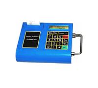 Medidor de flujo ultrasónico portátil de TUF-2000P con pantalla LCD, contador de caudalímetro Digital for agua y medio hidráulico Alta sensibilidad para múltiples medios(Large Size Sensor)