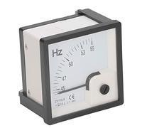 Medidor de Frecuencia de CA, Prueba de Frecuencia de Panel de 45-55Hz de 45-55Hz AC380V, para Empresas Industriales y Mineras, Metalurgia, Industria Química, Energía Eléctrica