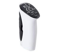 Medidor de fuerza de agarre - Dinamómetro de mano de pantalla LED | Entrenador ajustable para deportes, fitness, rehabilitación, fisioterapia, pruebas y entrenamiento con diseño ergonómico adultos may