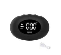 Medidor De Fuerza De Agarre Football, Ejercicios Para Los Dedos, Mini Dinamómetro Portátil Recargable Para Medir La Fuerza De La Mano, Entrenamiento Para Antebrazos Y Dedos (A)