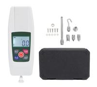 Medidor de fuerza digital 50N Dinamómetro push-pull portátil de alta precisión con pantalla LCD retroiluminada Apagado automático para pruebas industriales de laboratorio Material