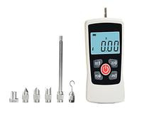 Medidor de fuerza digital, AMF NM KG LB OZ Cuatro unidades Medidor de fuerza digital Medidor de fuerza de empuje Dinamómetro de mano digital Pantalla LCD Dinamómetro de agarre de mano(AMF-50)