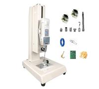 Medidor de fuerza digital con soporte manual, carrera de 300 mm, operación de volante, función de salida, incluye 5 sondas para pruebas de tensión y compresión