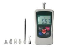 Medidor de fuerza digital, Force Tester Gauge Meter 200N Medidor de fuerza digital Cuatro unidades Oz, Lb, N, Kg, Portable Pull Push Force Gauge Instrumento de medición Dinamómetro(50N)