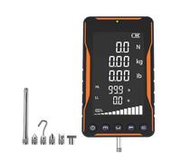 Medidor De Fuerza Digital, Medidor De Empuje Y Tracción, Con 5 Sondas, 3 Modos De Medición Y Unidades N/kg/lb, Con Gran Pantalla A Color, Para Probador De Compresión/tensión. 1000n