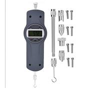 Medidor de fuerza digital Medidor de prueba de empuje Dinamómetro de pantalla digital de alta precisión con 5 cabezales laterales para electrónica Piezas de automóviles (WDF-20N)