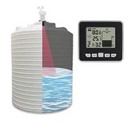 Medidor de Gasoil Deposito, Medidor ultrasónico de nivel de tanque de agua, Sensor de temperatura, tiempo de visualización, indicador de batería baja, instrumentos, herramientas, pantalla LCD,para ve