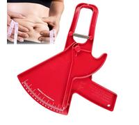 Medidor de grasa de la piel, medidor de fitness corporal | 0 - 88 mm Fat Skinfold - Cinta de grasa de doble resorte, herramienta portátil y para monitorear el IMC