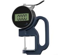 Medidor de grosor digital de 0 a 25,4 mm, IP54, a prueba de polvo, herramienta de aleación de alta precisión para tela, revestimiento de plástico, papel, medición de la industria