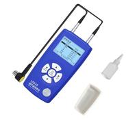 Medidor de grosor ultrasónico de mano sin baterías, pantalla LCD, rango de 1 a 320 mm, herramienta de medición para lecturas precisas, medidor de grosor portátil