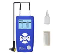 Medidor de grosor ultrasónico de mano sin baterías, pantalla LCD, rango de 1 a 320 mm, herramienta de medición para lecturas precisas, probador digital de grosor
