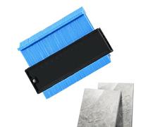 Medidor de herramientas de contorno, duplicador de contorno, herramientas de medición precisas, herramientas manuales para carpintería, herramienta práctica de perfil duplicador para suelos de