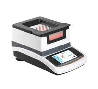 Medidor de Humedad, Analizador de humedad halógeno, informe automático de resultados de medición, se puede conectar a una impresora. Adecuado for líquidos, sólidos(110G 0.002G)