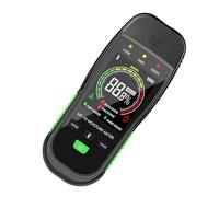 Medidor de humedad con pantalla LCD retroiluminada, detector de ladrillos de hormigón, medidor de humedad portátil for paredes y leña.,Pruebas rápidas