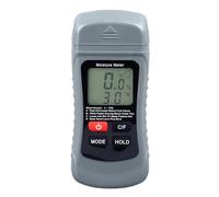 Medidor de Humedad con Sonda, Detector Digital de Humedad para Madera, Papel y Pared, Pantalla LCD - Alta Precisión, Función de Temperatura, Uso Fácil para Construcción y