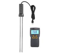 Medidor de humedad con sonda larga, medidor de humedad digital de granos, trigo, arroz, maíz