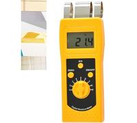 Medidor de humedad de alta precisión para papel y cartón, profundidad de escaneo de 50 mm, precisión de 0,1/0,01, 9 engranajes ajustables, ideal para control de calidad de cajas corrugadas