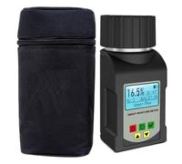 Medidor de humedad de grano de 25 tipos, probador de humedad inteligente con almacenamiento de datos para café y granos de cacao, pantalla LCD portátil, soporte multilingüe, para apagado automático