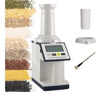 Medidor de Humedad de Grano, Probador de Humedad de Grano por Condensador de Alta Frecuencia con Pantalla Retroiluminada, Rango de 1-40%, Compatible con 14 Tipos de Grano para Trigo, Maíz, Arroz, Soja