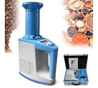 Medidor de Humedad de Grano, Probador de Humedad de Granos de Café, Embalaje de Maleta de Mano, Medida de Peso, Densidad, Temperatura, Rango de 3-35% Para Arroz, Maíz, Trigo, Canola, Etc.