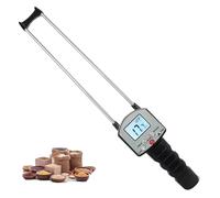 Medidor de humedad de heno Pantalla grande retroiluminada portátil: ± 0,5% de alta precisión, rango de 0~80%, prueba rápida for frijoles, arroz, trigo, maíz, soja