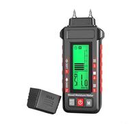 Medidor de humedad de madera BL-73, probador de humedad del 0-99% con LCD retroiluminado, detector sin pines ABS para fugas de pared de cemento, 125 x 46 x 27 cm