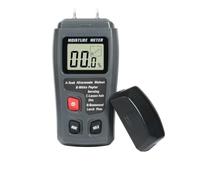 Medidor de humedad de madera con pantalla LCD, probador de resistencia tipo pin para leña, cartón y carga seca, electrodos de 10 mm, funciona con pilas de 9 V