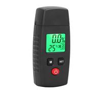 Medidor de Humedad de Madera Digital con Pantalla, Sensor de Humedad, Preciso y Fácil de Usar - Display Retroiluminado, Funciones Avanzadas, Ideal para Carpintería y Construcció