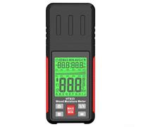 Medidor de humedad de madera digital HT633, con detección de materiales múltiples, pantalla LCD y monitoreo de temperatura ambiente y humedad