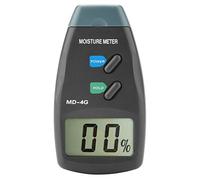 Medidor de humedad de madera MD-4G Higrómetro de madera digital LCD Probador de humedad de 4 pines 5% a 40% Medidor de humedad de mano Detector de fugas de agua para material de construcción Pared de