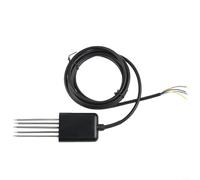 Medidor de humedad del suelo 7 en 1 con sensor NPK, valor de PH, conductividad y temperatura, IP68 resistente al agua, función de memoria para agricultura, invernadero, horticultura (7 en 1)