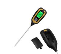 Medidor de humedad del suelo, medidor de humedad y plantas, medidor de humedad 4 en 1 para suelo, herramienta de jardinería 'humedad/luz/pH/Tester para jardín, césped, granja, interior y exterior